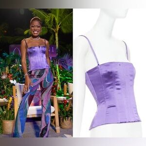Very Rare Dolce & Gabanna Corset Top, Lavender, S (40)